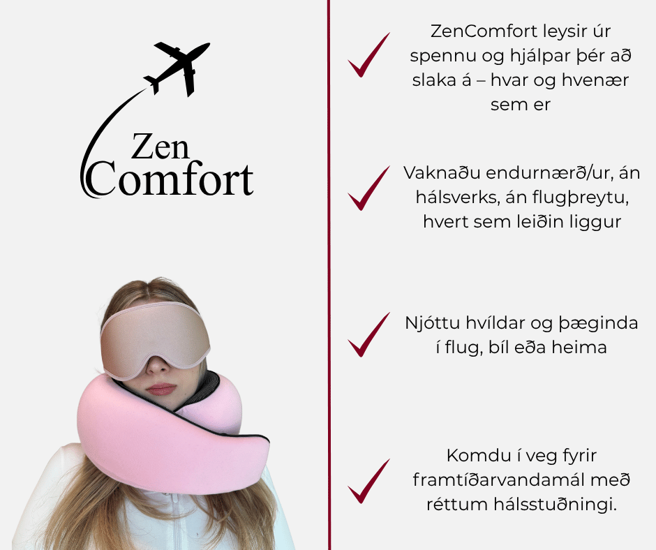 ZenComfort Ferðapúðinn